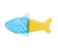 DOITOOL Juguete Hueso Perro Congelable de TPR Resistente y Duradero Juguete Masticable Refrescante para Cachorros y Perros Grandes Limpiador Dental Encías para Mascotas Verano