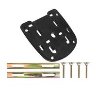 DOITOOL Kit de Montaje para Maletero Trasero de Moto Placa Base Reforzada con Tornillos Herrajes Resistentes para Portaequipajes Trasero Compatible con Diversas Cajas de Carga