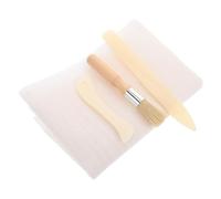 DOITOOL Kit Profesional de Encuadernación de Libros Tela para Reparación, Cepillo y Herramienta de Rayado de Cartón, Juego Completo para Restauración de Libros Antiguos y Color Aleatorio