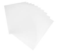 DOITOOL Lámina de PVC Rígido Transparente 0,2 mm A4 10 Hojas para Embalaje y Marcos de Fotos, Alta Transparencia