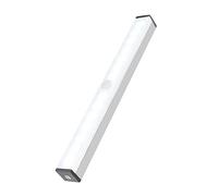 DOITOOL Lámpara De Inducción Infrarroja Usb, Luz De Noche Compacta De 10 Cm, Color Blanco Frío, Sensor Automático Cuerpo Humano, Adecuado Para Armarios, Pasillos y Escaleras, Recargable y Portátil