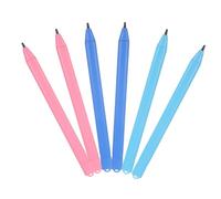 DOITOOL Lápices Táctiles para Tableta LCD 6 Unidades para Dibujo y Escritura, Colores Azul, Rosa y, Portátil Pizarra Electrónica, Usuario Creativo Preferencia por Diseño Práctico y Colores Variados