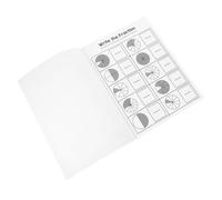 DOITOOL Libro De Matemáticas Con Ejercicios De Fracciones Kit De Aprendizaje Materiales Didácticos Para Preescolar Educativos De Correspondencia