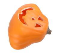 DOITOOL Linterna de Calabaza de Calabaza de Halloween Iluminada para Decoraciones de Mesa de Interior y Exterior para Porche Adorno de Iluminación de Halloween