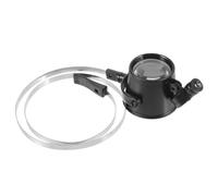 DOITOOL Lupa para Gafas con Luz Led Lupa De Cabeza para Reparación De Relojes con Diadema y Lente De Aumento para Gafas