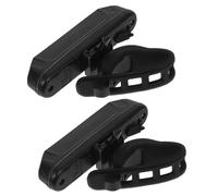 DOITOOL Luz Trasera de Bicicleta Recargable USB 2 Piezas Rojo y Luz Clara, Luces LED para Ciclismo Nocturno Resistentes al Agua, Accesorio de Seguridad para Montaña y Exterior