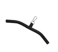 DOITOOL Mango de Barra de Acero para Gimnasio en Casa, Barra Corta Anillo D para Máquina de Cable, Accesorio para Dominadas y Tríceps, Manija Resistente para Entrenamiento de Fuerza