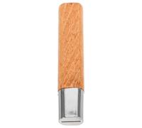 DOITOOL Mango de Cuchillo de Madera de Flor de Palo Tamaño Grande Agujero Plano 18 CM X 4 CM Mango Ergonómico Resistente al Agua para Cuchillos Asiáticos de Cocina Accesorio de