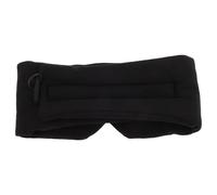 DOITOOL Máscara Ojos para Dormir de Algodón Negro, Cómoda y Ancha, Adecuado para Hombres y Parejas Que Ven Televisión Noche