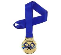 DOITOOL Medallas de Pickleball de Metal Acabado Esmaltado Dorado, Medalla Pequeña para Ganadores Deportivos, Premios para Competición y Celebración en Deportes al Aire Libre