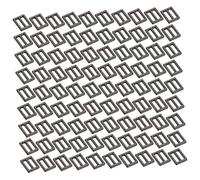 DOITOOL Mini Hebillas para Zapatos y Ropa de Muñeca 4mm 100piezas Negras