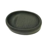DOITOOL Mini Inkstone Oval Water Ripple Traditional Calligraphy Ink Grinding Plate Durable Natural Stone Smooth Inner Surface Portable Design