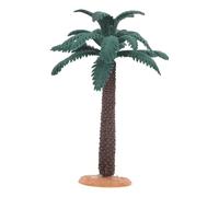 DOITOOL Mini Palmera Artificial Realista De Plástico 5.51X3.81X3.74In para Dioramas Casas De Muñecas Y Decoración De Jardín Adorno Resistente a La Decoloración para Manualidades Y Micro Paisajes
