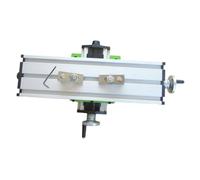 DOITOOL Mini Tornillo Banco Trabajo Aluminio Aleación Mesa Cruz Ajustable Banco Trabajo Fresado Precisión para Taladro Portátil Pulg Herramientas Bricolaje Robustas