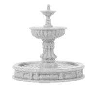 DOITOOL Minifuente de Agua de Resina para Oficina y hogar, pequeña Fuente Decorativa para jardín al Aire Libre, Villa, Parque, miniescena.