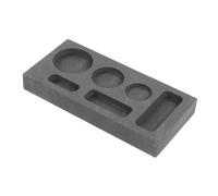 DOITOOL Molde de de Ranuras para Fundición de Metales Accesorio de Joyería para Fundición de Lingotes Plata para Educación Científica y Resistente y Duradero