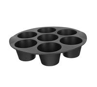 DOITOOL Molde de Silicona para Tartas y Cupcakes con Resistente y Antiadherente Accesorio para Freidora de Aire para Postres y Horneado Casa