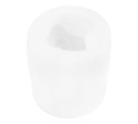 DOITOOL Molde de Silicona para Velas Navideñas, Molde de Bricolaje para Hacer Velas Decorativas en Casa, Blanco, Fácil de Lavar y Guardar