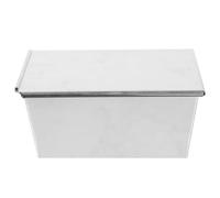 DOITOOL Molde para Pan Antiadherente de Aluminio 500 Tapa Sartén para Pan de Sándwich Molde para Hornear Tostadas Utensilio para Cocina y Repostería Doméstica