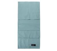 DOITOOL Organizador para Reposabrazos de Sofá Azul de Algodón Cuatro Compartimentos, Bolsa Multifuncional Reutilizable y Lavable para Almacenamiento en Sala