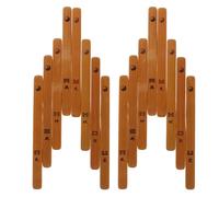 DOITOOL Palitos de Adivinación Chinos de Bambú 16 Unidades, Varillas Tradicionales para Ceremonias Religiosas, Accesorio Vintage Fortuna, Tamaño Portátil para Uso Místico y Coleccionables