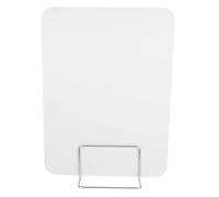 DOITOOL Panel Divisor de Escritorio Blanco Metálico para Oficina y Estudio Separador de Privacidad Móvil Pantalla Aislante para Concentración y Exámenes Divisor Práctico para Espacios