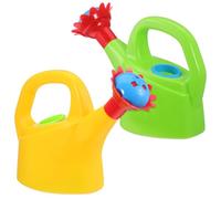 DOITOOL Paquete de 2 Regaderas Infantiles con Forma de Gallina: Regaderas Pequeñas de Plástico para Niños Pequeños, Ideales para El Baño, La Jardinería, La Playa Y Jugar en La Arena (Color
