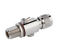 DOITOOL Pararrayos N Macho N Hembra DC para Antena Exterior Protector de Sobretensión y Protección contra para WiFi LTE y