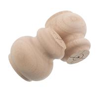 DOITOOL Patas de Madera Maciza 8x8 Cm para Muebles 2 Piezas sin Pintar, Patas Cuadradas Resistentes para Mesa, Sofá de Dos Plazas y Aparador, Soporte Estable para Uso en Hogar y Oficina