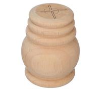 DOITOOL Patas de Madera Maciza Redondas para Muebles 8X10 CM Patas de Repuesto para Mesa de Centro y Sofá Soporte Estable y Resistente para Muebles Modernos Uso en Sala de Estar