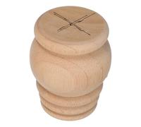 DOITOOL Patas de Madera Maciza Redondas para Muebles 8X10 CM Repuesto para Sofá y Mesa Auxiliar Soporte Estable para Patas de Muebles Modernos Uso en Sala de Estar y Hogar