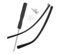 DOITOOL Patas de Repuesto para Gafas TR90 Mate 1 Par Brazos para Lentes Cómodos y Antideslizantes para Reparación y Reemplazo Universal