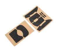 DOITOOL Pegatinas Antideslizantes para Ratón Gaming Cinta Adhesiva Negra Integral Almohadilla Absorbente de Sudor para Agarre Mejorado Compatible Ratones Inalámbricos Accesorio para