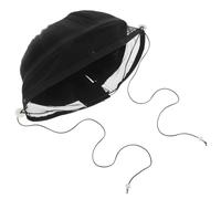 DOITOOL Peluca Hanfu para Hombre Moño Peluca de Cosplay Tradicional China Fibra Sintética Suave Gorro Ajustable y Eventos Temáticos