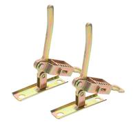 DOITOOL Pestillo de Palanca Resorte para Remolque 2 Piezas, Cerradura Automática para Puertas de Camión y Contenedores, Conjunto Resistente para Carga y Garajes, Accesorio Industrial