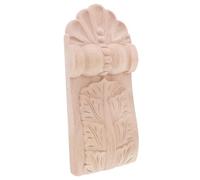 DOITOOL Pilaster Capital Corbels de Madera Maciza Tallada Soportes Decorativos para Estantes y Chimeneas Appliques Arquitectónicos Europeos para Isla de Cocina y Decoración de Puertas