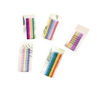 DOITOOL Pinzas Cabello de Metal Reutilizables y Resistentes a Deformaciones Diseño Arcoíris, 50 Piezas Color Aleatorio Varios estilos Ideales para Viaje Varios estilos