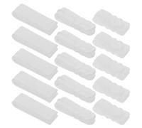 DOITOOL Pinzas Selladoras de Bolsas al Vacío 15 Unidades, Clips Reutilizables de Plástico para Almacenamiento y Compresión de Alimentos, Uso Doméstico y Cocina, Prácticos Cierres