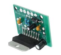 DOITOOL Placa Amplificadora de Potencia Estéreo 2.0 Tda7297, Módulo Amplificador de Audio 15w 15w, Kit DIY de Soldadura, Alimentación DC 12v, Placa de Circuito para Proyecto Electrónico