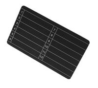 DOITOOL Placa de Semillas de Recuperación de Acero Inoxidable Resistente al Agua y Fuego 24 Palabras Color Negro Placa de Respaldo para Cartera de Hardware Almacenamiento Seguro para