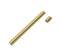 DOITOOL Porta Varillas de Incienso de Cobre Puro Tubo Portátil con Tapa Extraíble para Almacenamiento Seguro Casa y Meditación