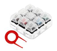 DOITOOL Probador de Teclas Mecánicas con Base Acrílica Herramienta de Muestreo de Teclas para Teclados Mecánicos Durable y Fiable Compatible con Cherry Keycap Tester