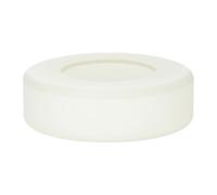 DOITOOL Puck de Hockey Luminosa de PVC, Pieza Única, para Entrenamiento | Superficie Lisa y Resistente al Desgaste, Alta Visibilidad Nocturna, Deslizamiento de Baja Fricción, Blanco