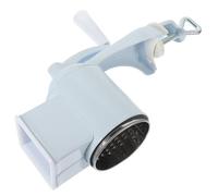 DOITOOL Rallador de Queso Multifuncional Manual Manivela, Acero Resistente, Color Blanco, Molinillo de Nueces y Verduras, Accesorio para Cocina Doméstica y Restaurantes, Rallador Vertical