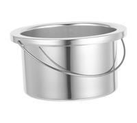 DOITOOL Recipiente Interior de 500ml para Calentador de Cera, Olla de Aluminio con Alta Conductividad Térmica, Diseño Fiable para Uso Profesional en Salones de Belleza