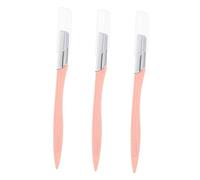 DOITOOL Recortadora De Cejas Con Mango Recto De 3 Uds Maquinillas De Afeitar Para Mujer Juego De Maquillaje Afeitadora Facial Para Cejas Cuchillas Para Cejas Maquinilla De