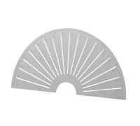 DOITOOL Regla Ajustable para Marcado de Arcos y Ángulos Herramienta Metálica para Modelismo y Modificaciones Mecánicas Duradera y Fácil de Usar para y Profesionales