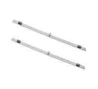 DOITOOL Regla De Barra De Clavijas De 3 Pines Metal 2 Piezas Herramienta De Posicionamiento para Animación Dibujo Artístico Uso Portátil para Artistas