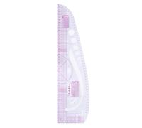 DOITOOL Reglas de costura patronaje, juego de 7 piezas de plástico flexible, para confección de prendas y corte manual, incluye curvas para puños, cuello y bolsillo