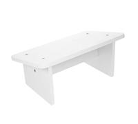 DOITOOL Reposapiés Ergonómico de Madera con Inclinable para Oficina y Hogar Soporte para Pies Bajo Escritorio para Trabajo